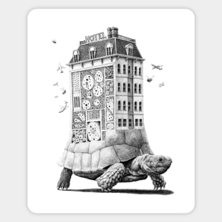 schildpadhotel Sticker